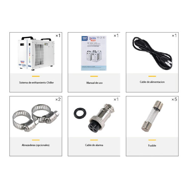 Chiller Cw-5202 Doble Entrada Enfriador Recirculador D Agua - Imagen 5