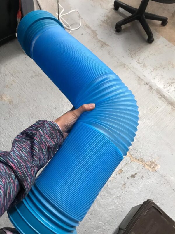 Manguera De Plastico 4 Pulgadas 6m Universal Flexible - Imagen 6